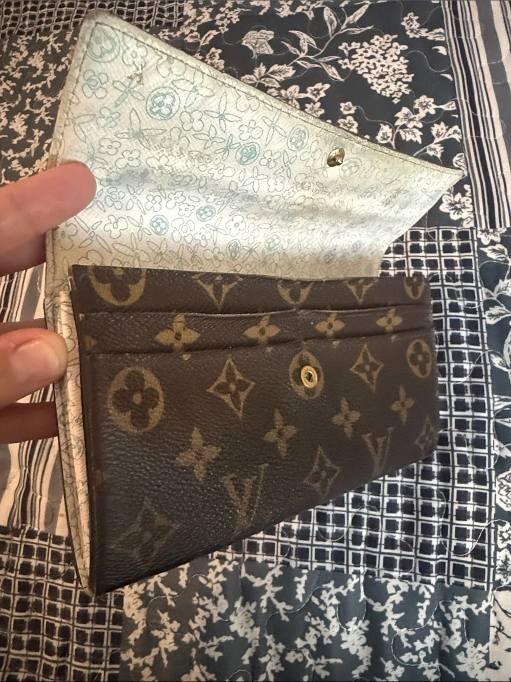 Louis Vuitton Brown Monogram Canvas Continental Wallet